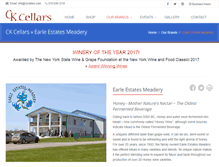 Tablet Screenshot of meadery.com